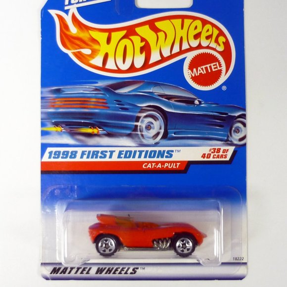 Hot Wheels Cat-A-Pult #681 First Editions 38 of 40 Red Die-Cast Car 1998 - Picture 1 of 1
